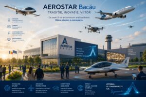 Read more about the article INDUSTRIA DE APĂRARE REDIVIVUS – SC AEROSTAR SA BACĂU, între trecut si viitor!