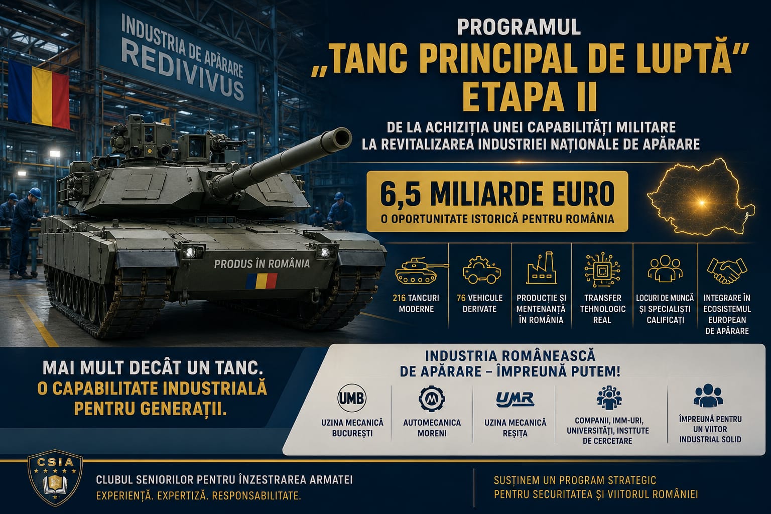 Read more about the article ADEVĂRATA MIZA A PROGRAMULUI “TANCUL PRINCIPAL DE LUPTĂ” – ETAPA A II-A