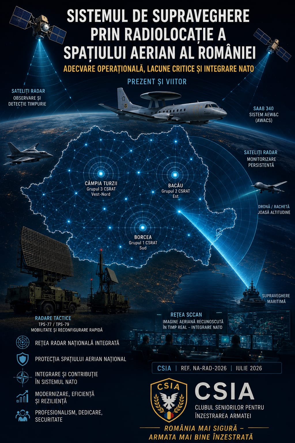 Read more about the article Sistemul de Supraveghere prin Radiolocație a Spațiului Aerian al României: