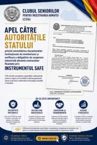 Read more about the article „Investițiile în apărare produc efecte strategice durabile atunci când consolidează, în egală măsură, securitatea națională și capacitatea industrială a statului.” Analiza CSÎA- recomandări!